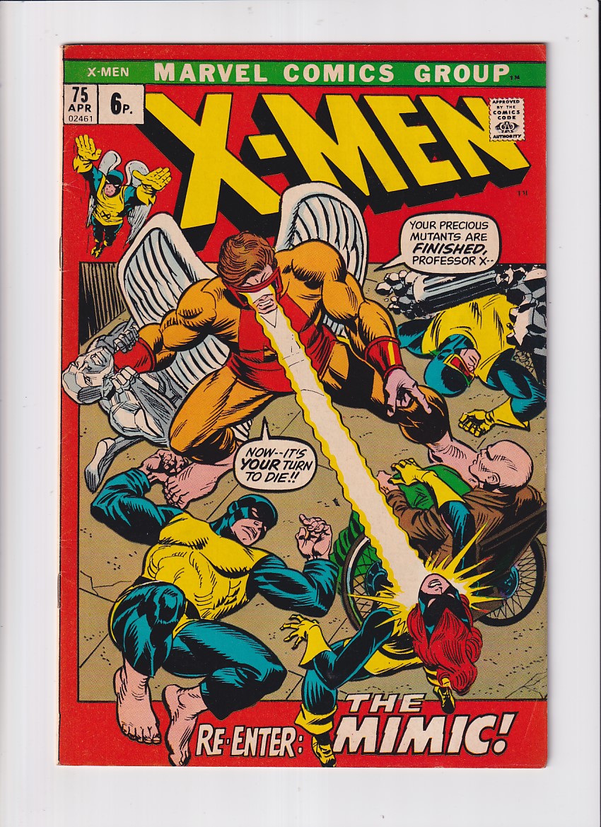 Uncanny X-Men (1963) # 75 UK Price (6.5-FN+) (1995415) Mimic