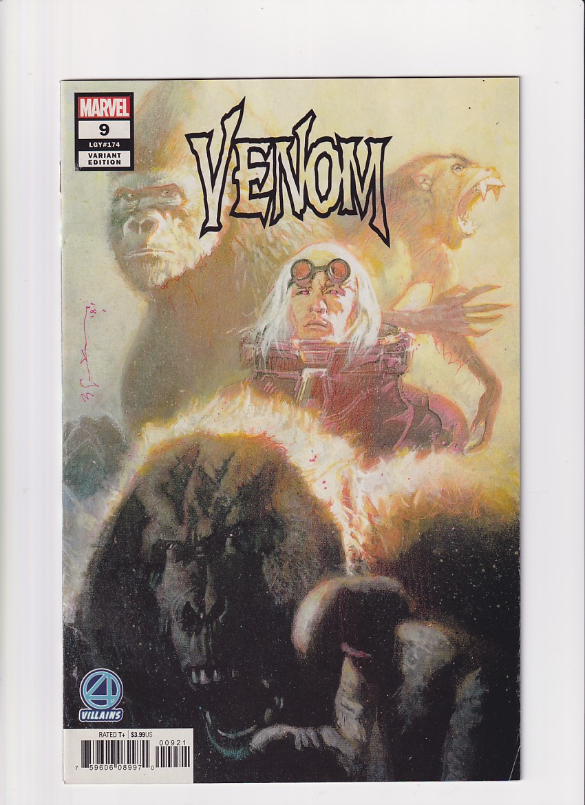 Venom (2018) # 9 Siekiewicz Variant (7.0-FVF) (2256591) 1st FULL